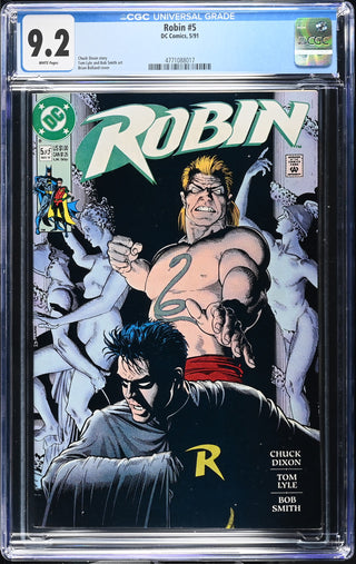 Robin #5 (5/91) Graded CGC 9.2 front cover
