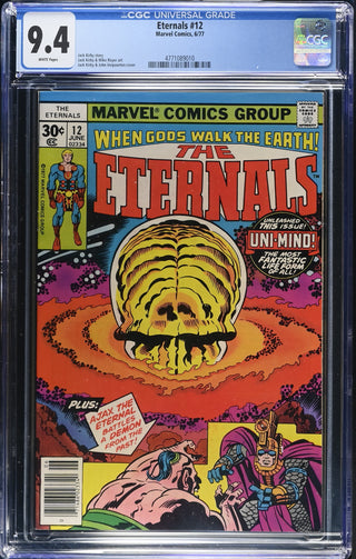 Eternals #12 (6/77) Graded CGC 9.4 front cover