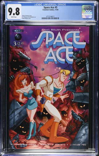 Space Ace #3 (11/03) Graded CGC 9.8 front cover