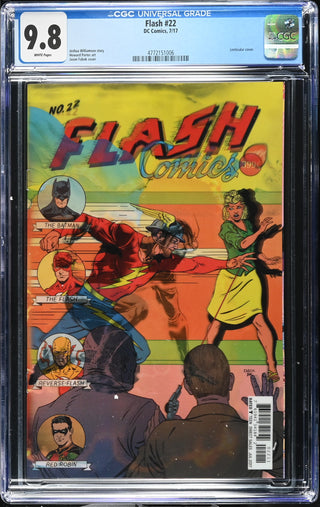 Flash #22 (7/17) Graded CGC 9.8 front cover