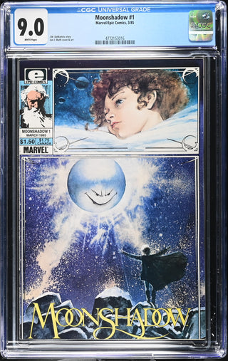 Moonshadow #1 (3/85) Graded CGC 9.0 front cover