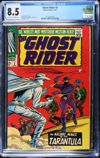 Ghost Rider #2 (4/67) Graded CGC 8.5 front cover