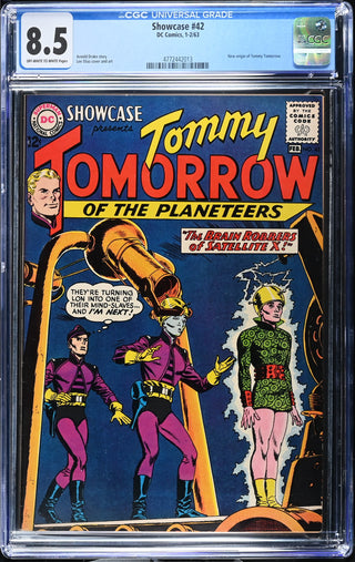 Showcase #42 (1-2/63) Graded CGC 8.5 front cover