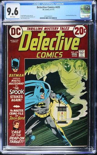 Detective Comics #435 (6-7/73) Graded CGC 9.6 front cover