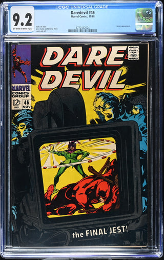 Daredevil #46 (11/68) Graded CGC 9.2 front cover