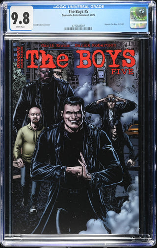 The Boys #5 (2026) Graded CGC 9.8 front cover