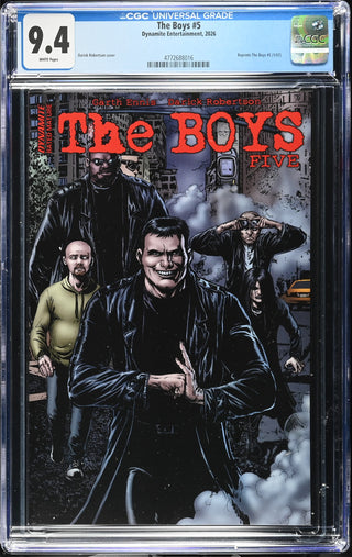 The Boys #5 (2026) Graded CGC 9.4 front cover