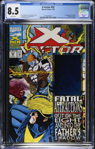 X-Factor #92 (7/93) Graded CGC 8.5 front cover