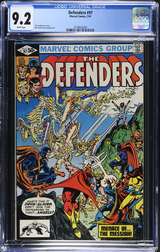 Defenders #97 (7/81) Graded CGC 9.2 front cover