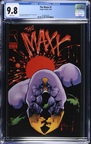 The Maxx #1 (3/93) Graded CGC 9.8 front cover