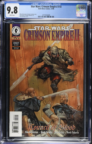 Star Wars: Crimson Empire II #2 (12/98) Graded CGC 9.8 front cover