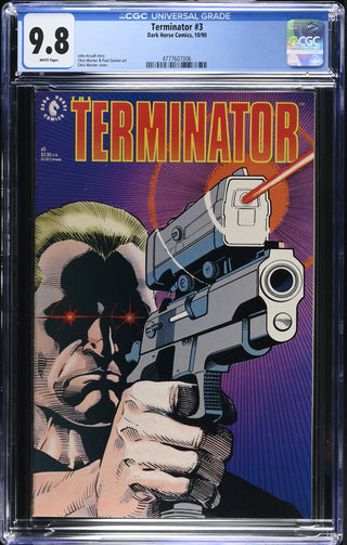 Terminator #3 (10/90) Graded CGC 9.8 front cover