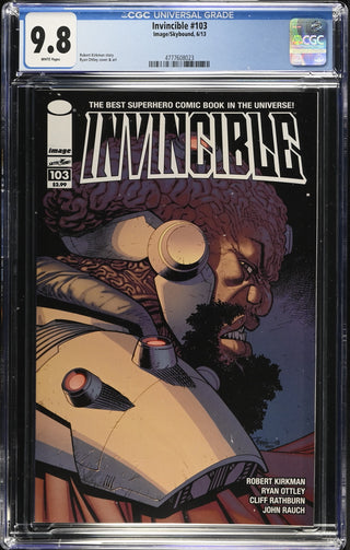 Invincible #103 (6/13) Graded CGC 9.8 front cover