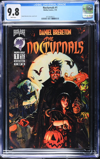 Nocturnals #1 (1/95) Graded CGC 9.8 front cover