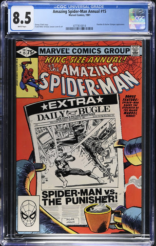 Amazing Spider-Man Annual #15 (1981) Graded CGC 8.5 front cover