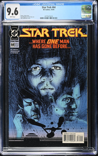 Star Trek #64 (10/94) Graded CGC 9.6 front cover
