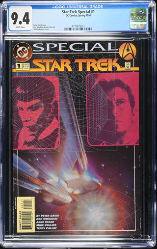 Star Trek Special #1 (Spring 1994) Graded CGC 9.4 front cover