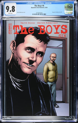 The Boys #6 (2026) Graded CGC 9.8 front cover