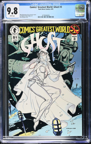 Comics' Greatest World: Ghost #3 (6/93) Graded CGC 9.8 front cover