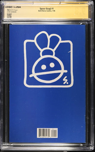 Space Usagi #1 (1/96) Graded CGC 9.8 back cover
