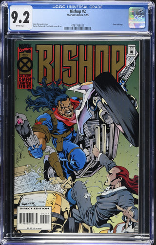Bishop #2 (1/95) Graded CGC 9.2 front cover