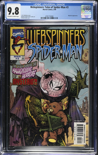 Webspinners: Tales of Spider-Man #3 (3/99) Graded CGC 9.8 front cover