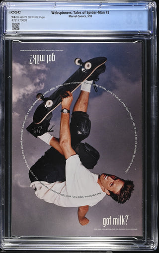 Webspinners: Tales of Spider-Man #3 (3/99) Graded CGC 9.8 back cover