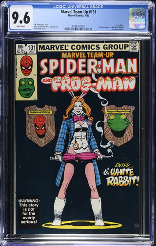 Marvel Team-Up #131 (7/83) Graded CGC 9.6 front cover
