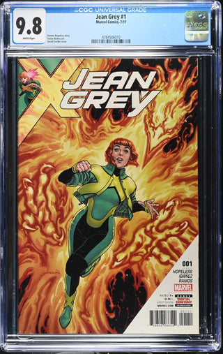 Jean Grey #1 (7/17) Graded CGC 9.8 front cover