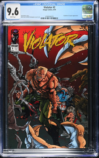 Violator #2 (6/94) Graded CGC 9.6 front cover
