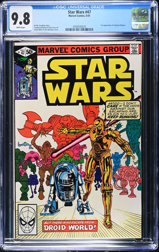 Star Wars #47 (5/81) Graded CGC 9.8 front cover