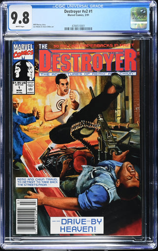 Destroyer #v2 #1 (3/91) Graded CGC 9.8 front cover