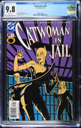 Catwoman #80 (5/00) Graded CGC 9.8 front cover