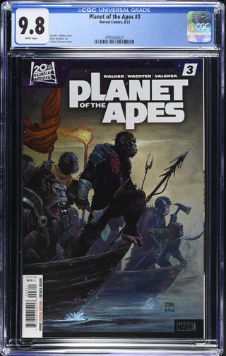 Planet of the Apes #3 (8/23) Graded CGC 9.8 front cover
