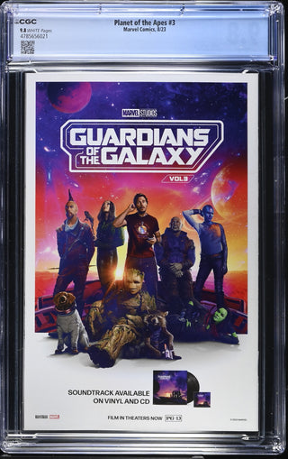 Planet of the Apes #3 (8/23) Graded CGC 9.8 back cover
