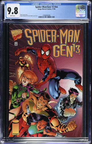 Spider-Man/Gen 13 #nn (11/96) Graded CGC 9.8 front cover