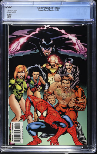 Spider-Man/Gen 13 #nn (11/96) Graded CGC 9.8 back cover