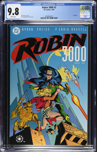 Robin 3000 #2 (1992) Graded CGC 9.8 front cover