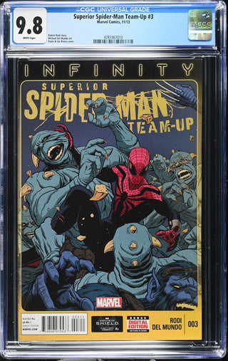 Superior Spider-Man Team-Up #3 (11/13) Graded CGC 9.8 front cover