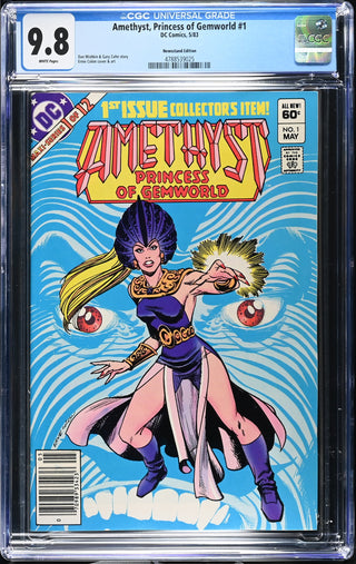 Amethyst, Princess of Gemworld #1 (5/83) Graded CGC 9.8 Newsstand Edition front cover
