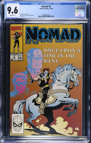 Nomad #2 (12/90) Graded CGC 9.6 front cover