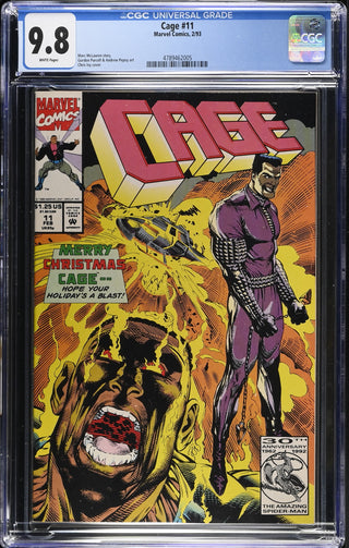 Cage #11 (2/93) Graded CGC 9.8 front cover