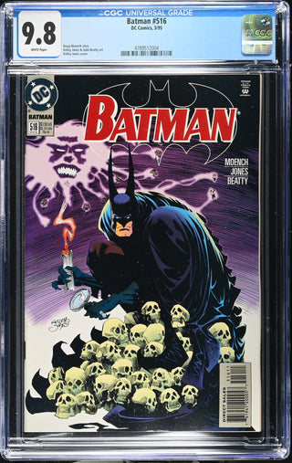 Batman #516 (3/95) Graded CGC 9.8 front cover
