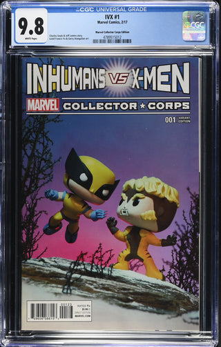 IVX #1 (2/17) Graded CGC 9.8 Marvel Collector Corps Edition front cover