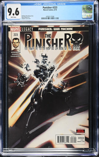 Punisher #223 (6/18) Graded CGC 9.6 front cover