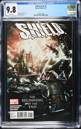 S.H.I.E.L.D. #1 (8/11) Graded CGC 9.8 front cover