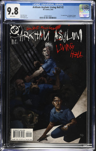 Arkham Asylum: Living Hell #2 (8/03) Graded CGC 9.8 front cover
