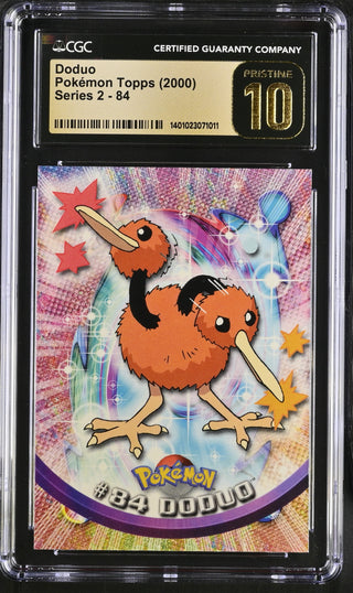 2000 Series 2 Doduo 84 CGC PRISTINE 10
