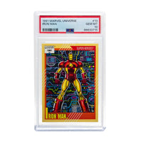 Iron Man #13 Trading Card - 1991 Marvel Universe - PSA 10