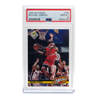 Michael Jordan #159 Trading Card - 1998 Upper Deck Choice - PSA 10